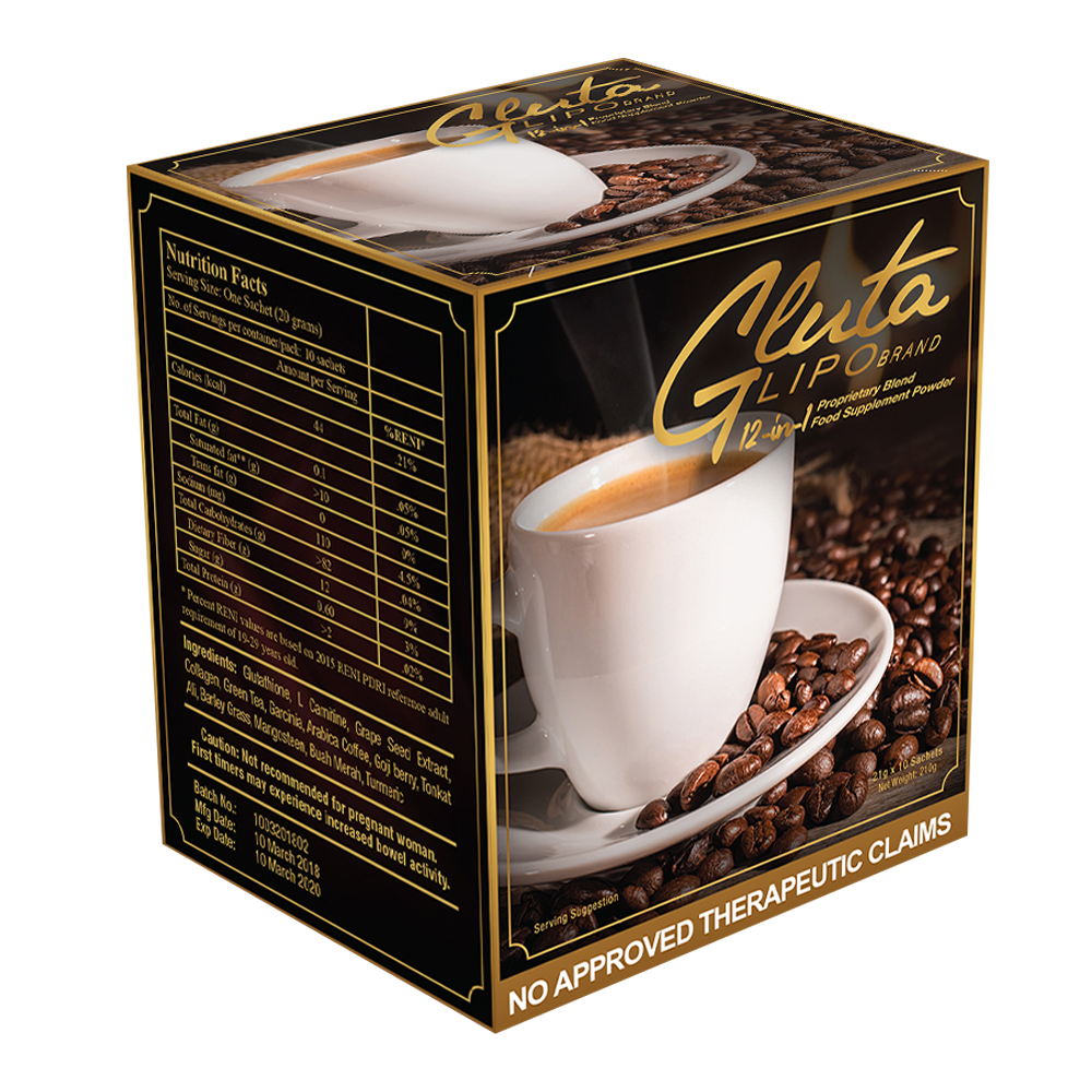 12 in 1 Glutalipo Detox Coffee 12 in 1 Glutalipo Detox Coffee