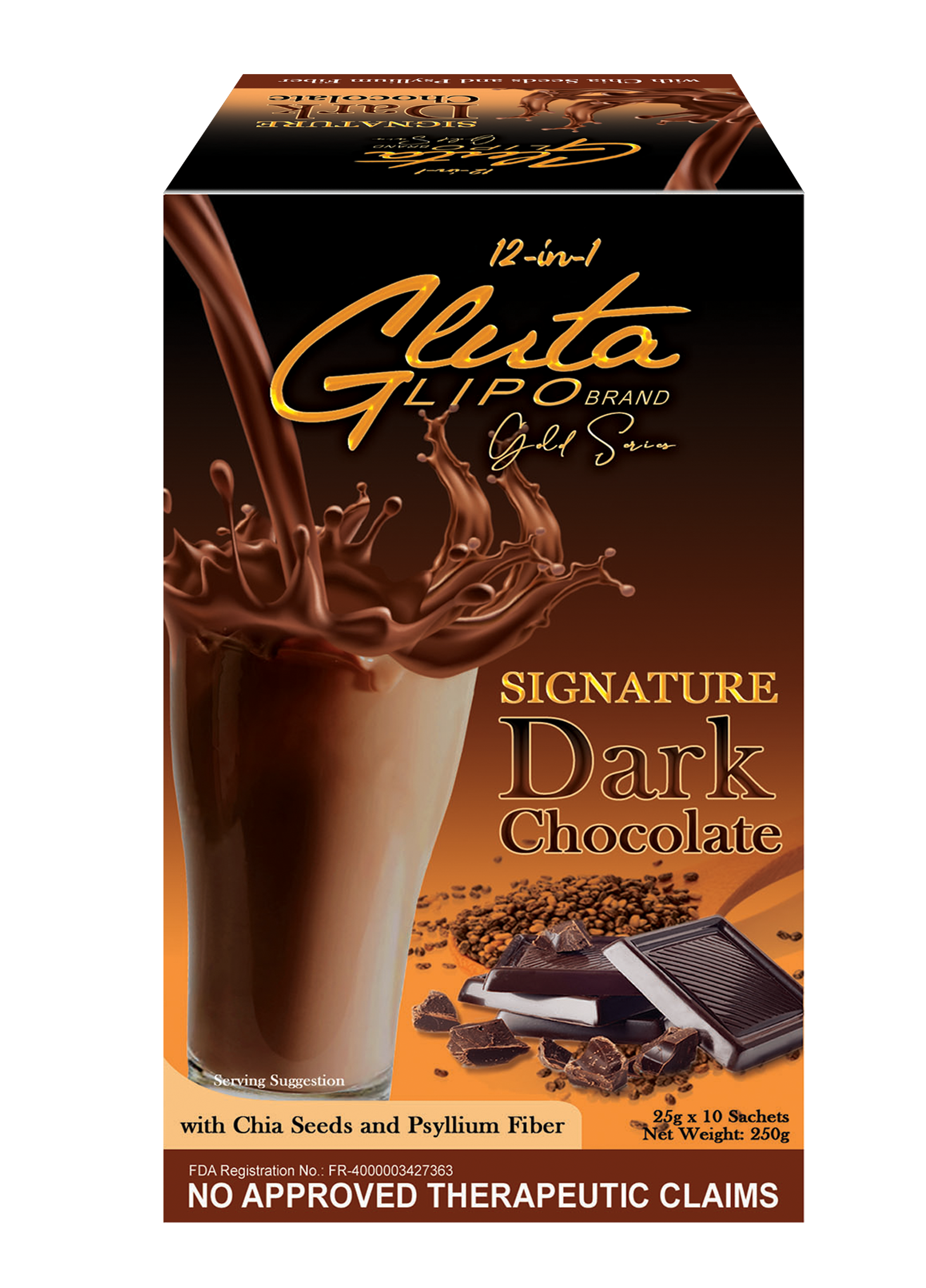 Glutalipo Gold Series Signature Dark Chocolate